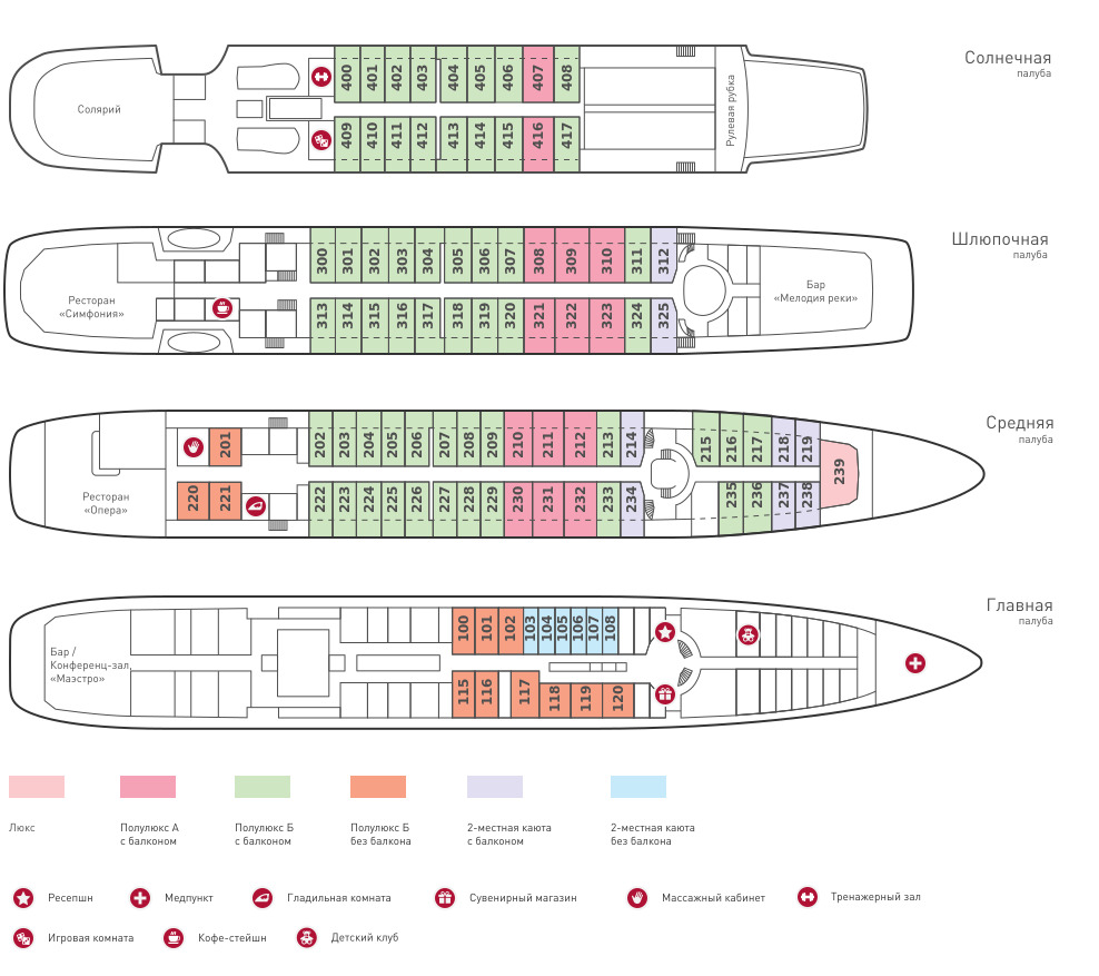 Мстислав Ростропович схема теплохода